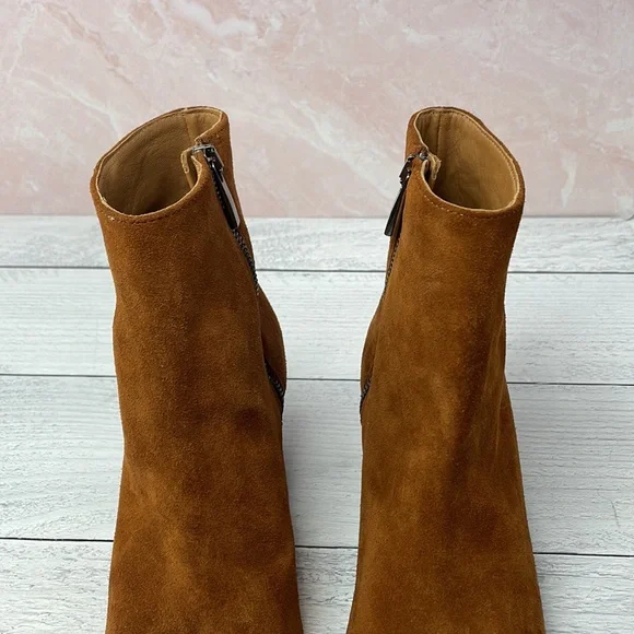 Thursday Boot Co. Paloma Suede Boots in Spice 9 S42